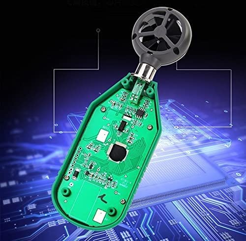Professional Wind-Gauge Anemometer Handheld Wind Speed Measuring Digital Wind Speed Tester Airometer，Multifunctional Measurement, Easy to Read