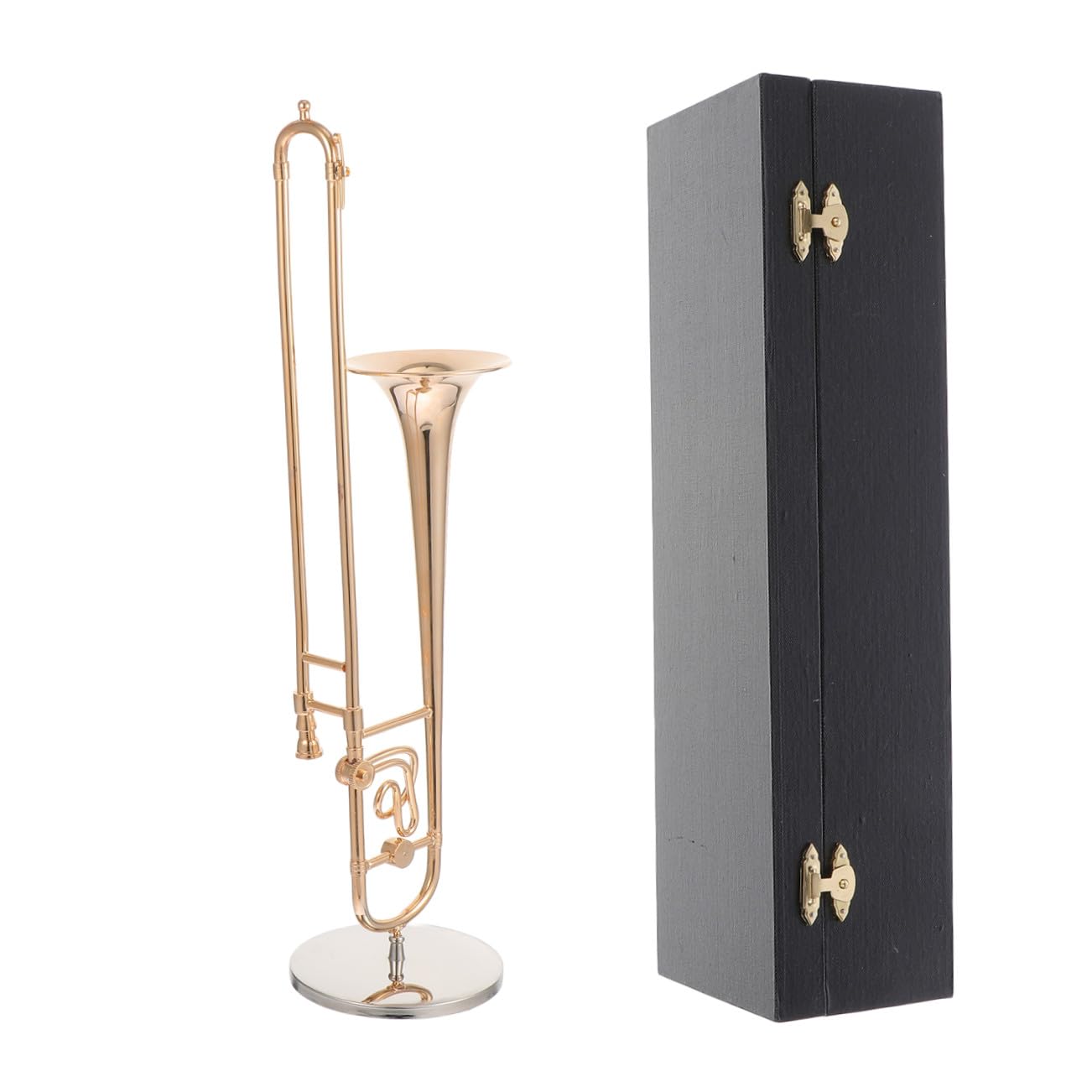 Modèle de trombone en cuivre, cadeau idéal pour musicien et mélomane