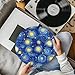 Tnasranmo Turntable Slipmat Anti-Static Wool Felt Mat for LP Vinyl Record Players, Improves Sound Quality, Soft Non-Scratch Surface, Fits All 12in Turntable Platters - Oil Painting