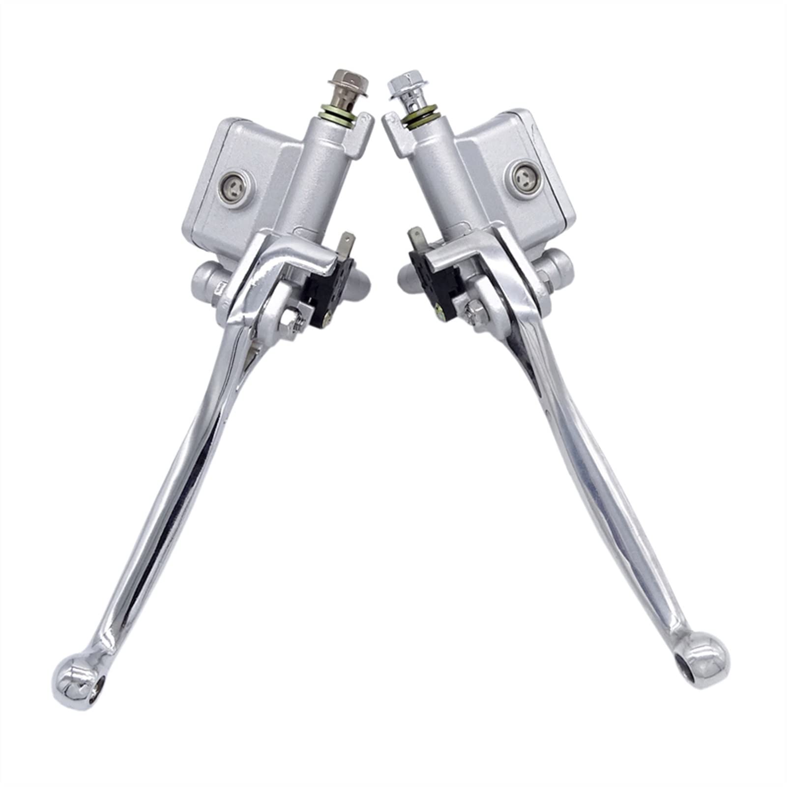Frizione Moto Cilindri Freno Moto Cilindro Maestro Freno Idraulico Leva Frizione Pompa Freno Sinistra Destra Universale 7/8 22MM Maniglia del Freno