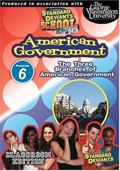 DVD Standard Deviants School: American Government, Module Six - The Three Branches of American Government Book