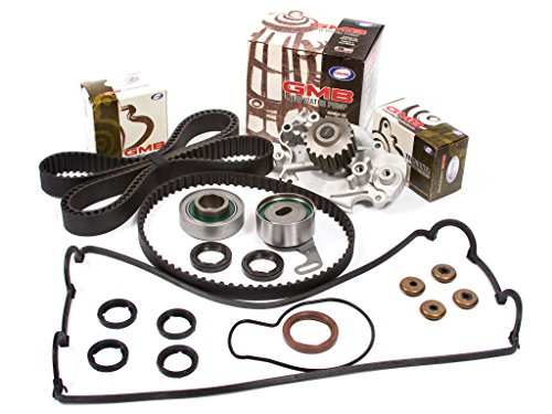 Evergreen TBK216VC Compatible With/Replacement For 92-96 Honda Prelude 2.3L H23A1 Timing Belt Kit Valve Cover Gasket GMB Water Pump