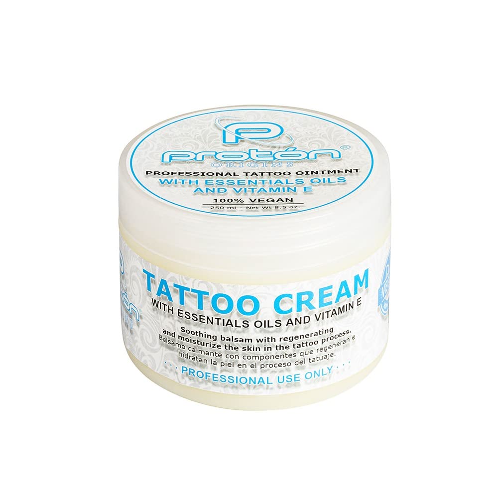 Proton Origins - Tattoo Cream - 250ml / 8.5 Oz. Butter para tatuajes, crema para el proceso de tatuaje.