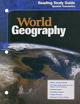 Paperback World Geography, Grades 9-12 Reading Study Guide: Mcdougal Littell World Geography (Spanish Edition) [Spanish] Book