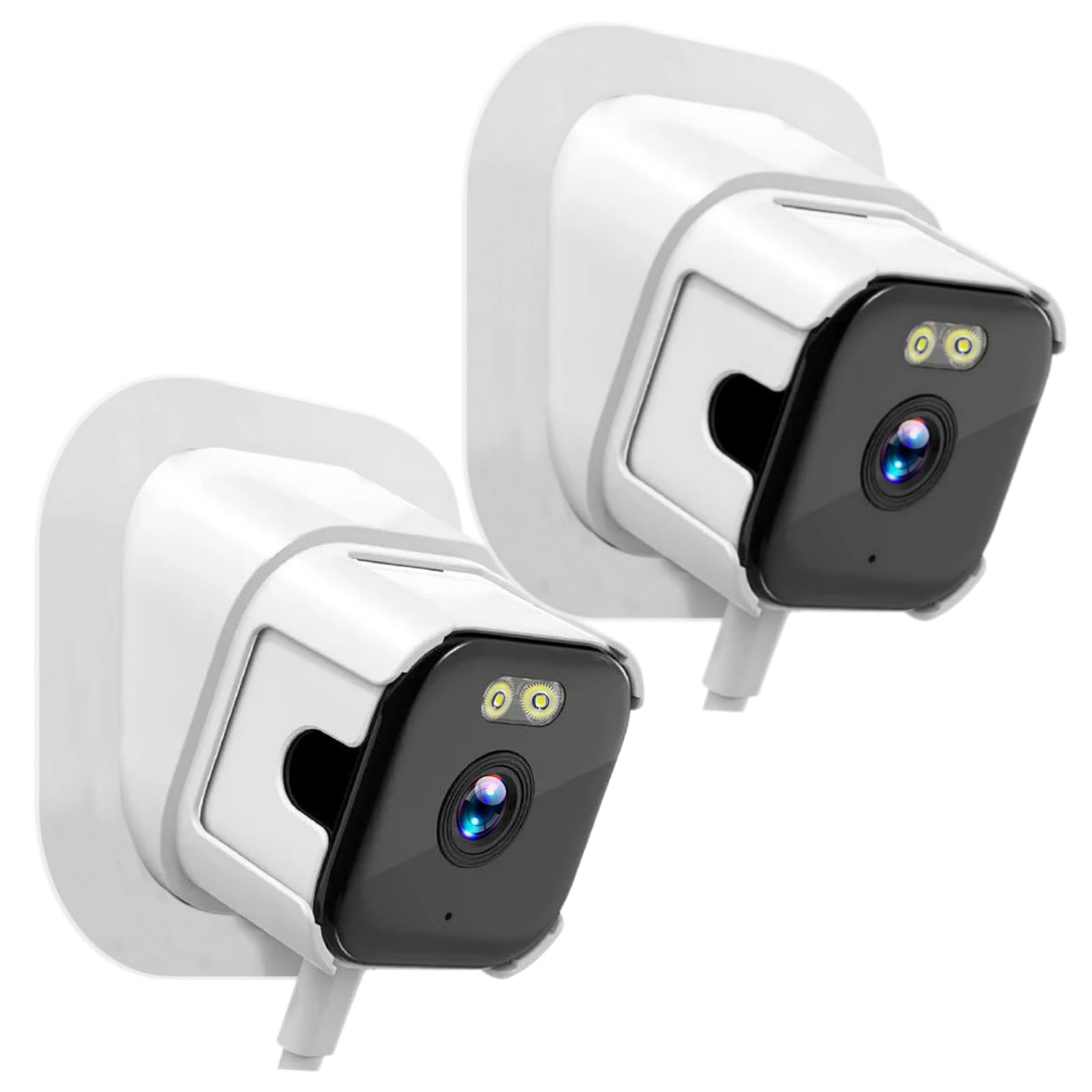 Neksong SafeView - Protect Your Home, Family & Valuables, Window Camera with A Memory Card Protect Your Home Motion Detection (White*2(includes 32gb Memory Card))