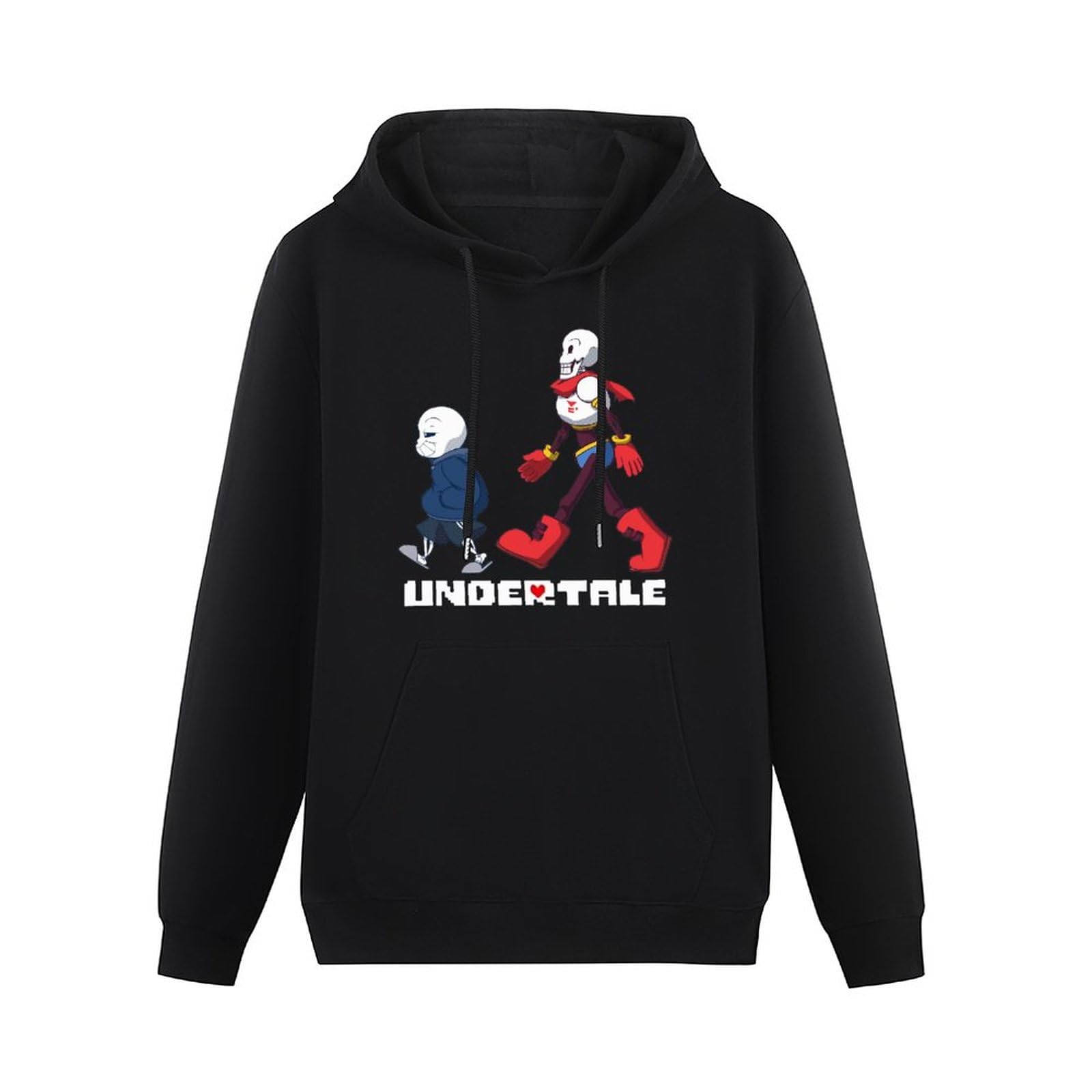 SHUI TI DU Sans And Papyrus Undertale Hoody Graphic Hoodie For Men Black M