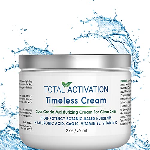 Anti Wrinkle Cream For Face, Anti Aging Face Cream Moisturizer, Scar, Sun Spot & Pore Minimizer, Natural Collagen Booster CoQ10, Vitamin B5, Vitamin C, Minimizes Age Spot Day Night Use Men Women 2 oz