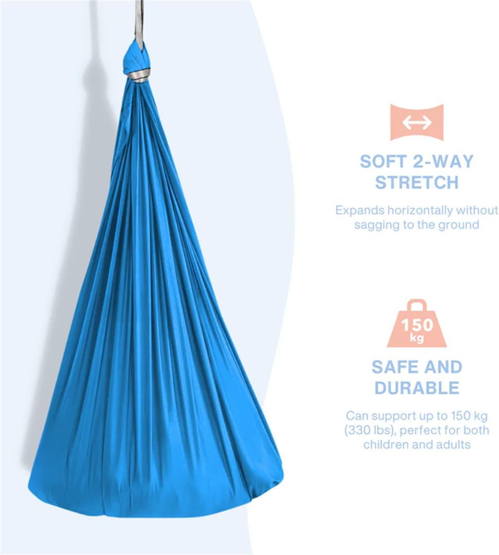 Sensory Swing, Outdoor Hammock (Pink)