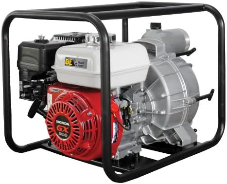 BE PRESSURE TP-3065HR Trash Pump,3" 200Cc 264Gpm 3" Pump, 200CC Honda Engine