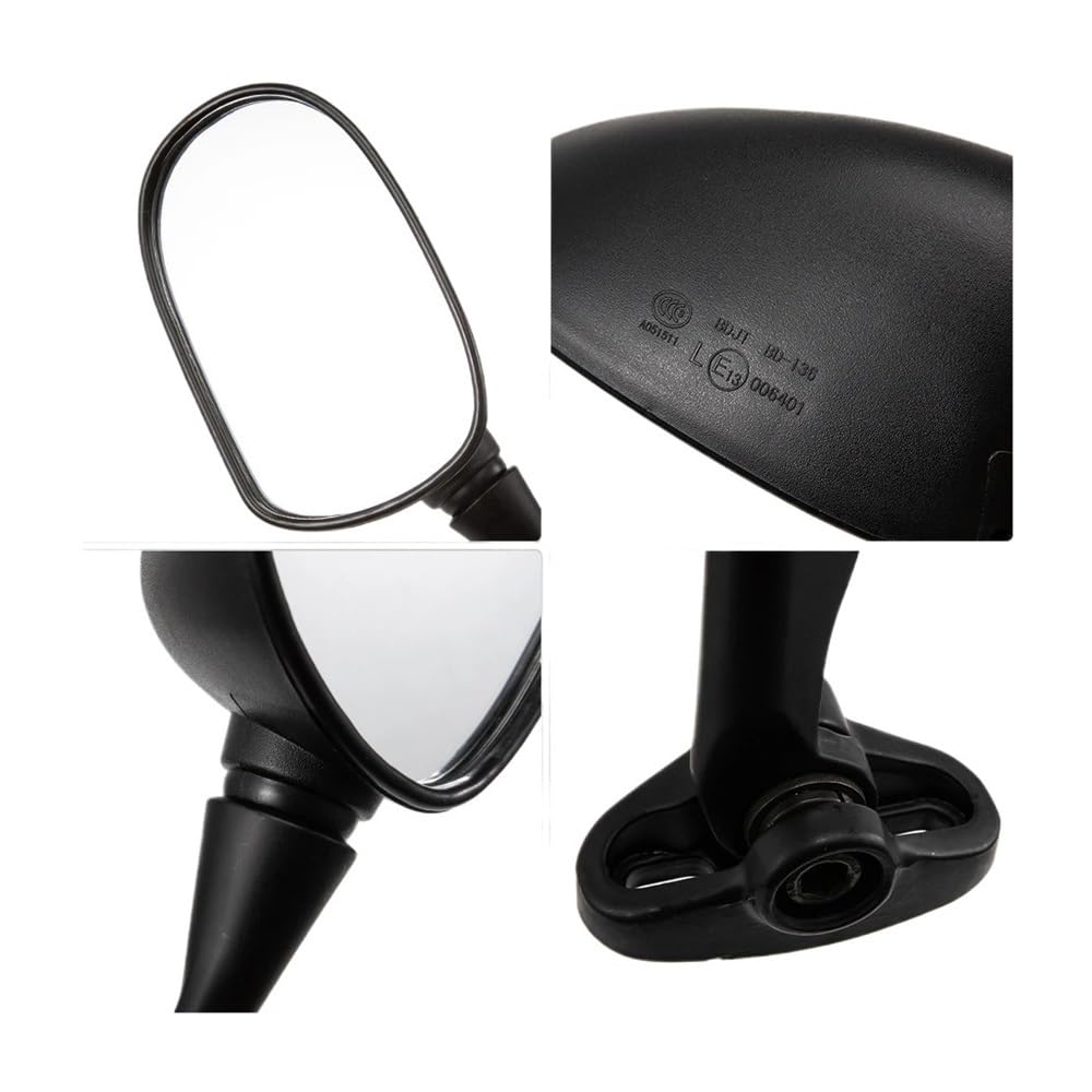 Rétroviseurs Latéraux De Moto pour Hon&da CBR500R CBR 500 R CBR300R CBR250 CB1300S Rétroviseurs Moto