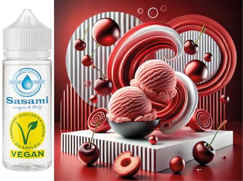 Amarena crème glacée cerise arôme concentré vegan Sasami 100ml pour des recettes DIY intenses