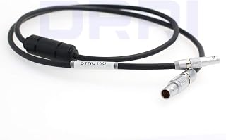 DRRI Nucleus-M 0B 7 pin to 00B 4 pin Run/Stop Cable for RED DSMC1 Camera