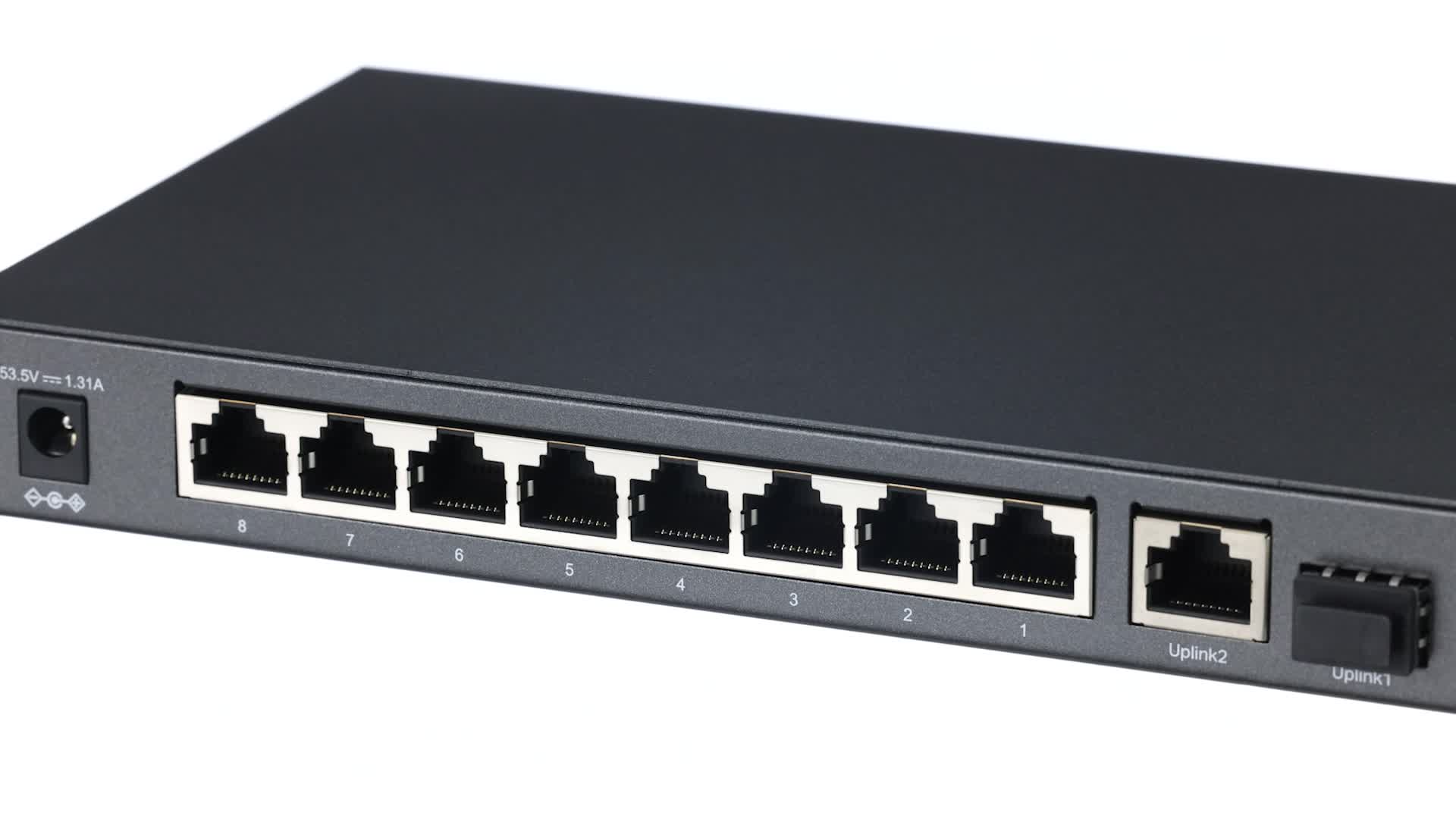 TP-Link TL-SG1210P - Switch PoE 10 porte Gigabit (8 di cui con