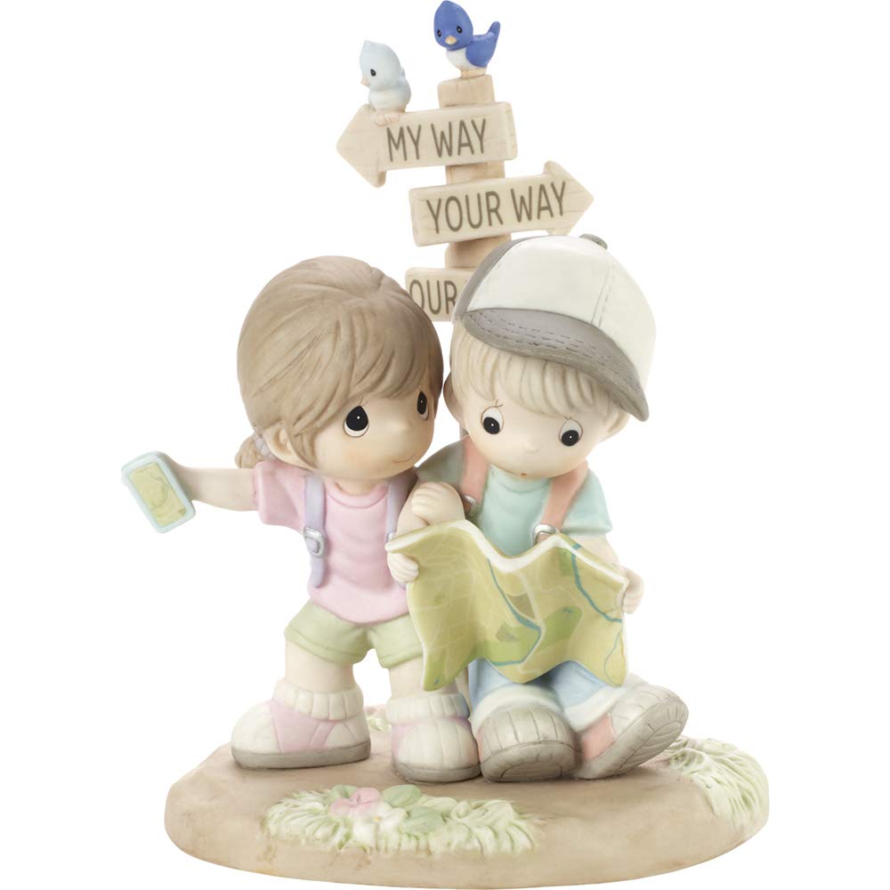 Precious Moments 201031 I’d Be Lost Without You Bisque Porcelain Figurine