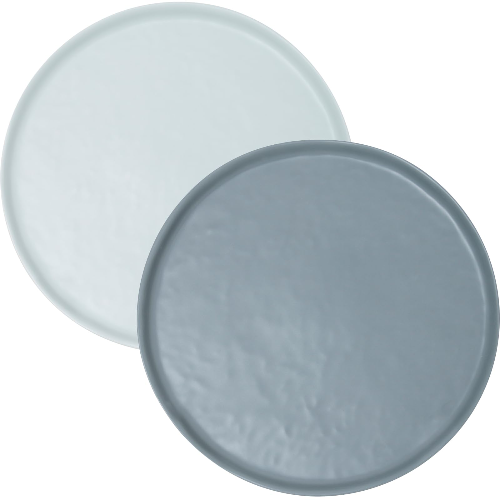 Bo-Camp - Vajilla - Molvadite - 16 Piezas - Azul/gris