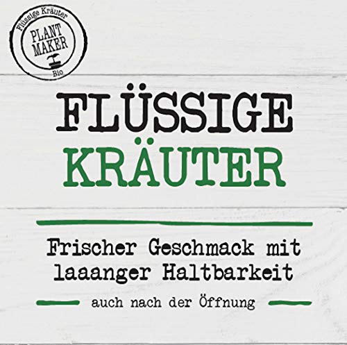 Plant Maker ”Flüssige Bio Kräuter” Knoblauch 40ml