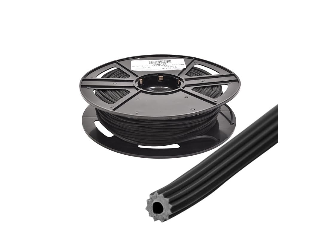 Spline CRL amovible écran noir pour rénover les moustiquaires de la maison