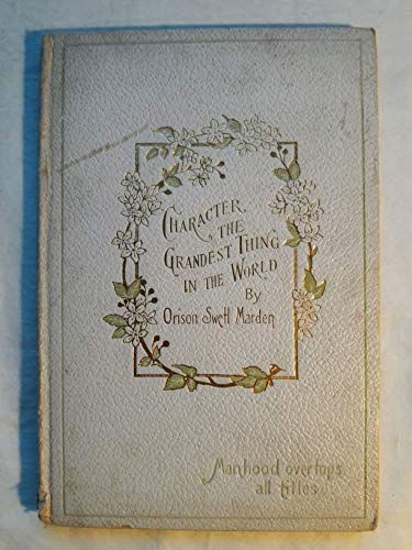 Character - The Grandest Thing in the World B00BNU3W3I Book Cover