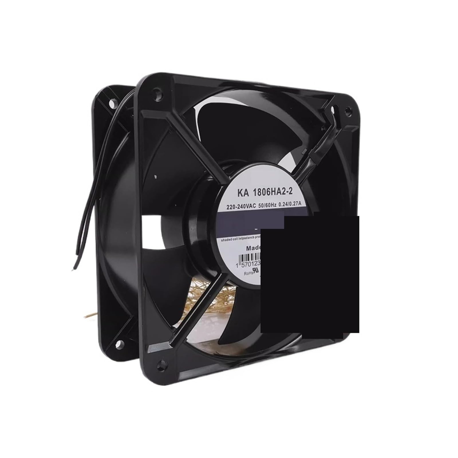 BRODEFUP KA1806HA2-2 AC220-240V 0.24/0.27A 18CM Axial Cooling Fan