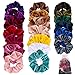 Produktbild 20 Stück Samt Haargummis,DIAOPROTECT Scrunchies Haargummi Samt Elastische Haarbänder Gummibänder bunte Spurlose Pferdeschwanz Haarband Haarschmuck für Frauen/Mädchen/Lady/Kinder