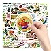 63Pcs Agriculture Stickers Pack, Cartoon Cute Vinyl Waterproof Decals for Water Bottle,Laptop,Phone,Skateboard,Scrapbooking,Bumper for Party Supply