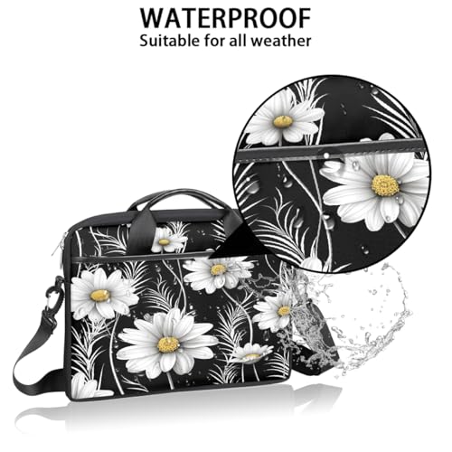 Bolso para laptop de 15 pulgadas con diseño floral miniatura 3