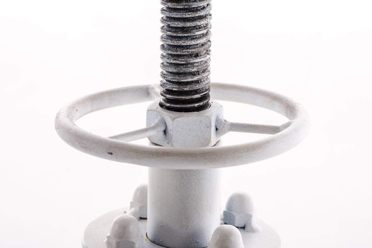 Flash Sale Buy 1 get 1 Topower American Antique Vintage Industrial Barstool Solid Wood Water Pipe Fire Hydrant Design Cafe Coffee Industrial Bar Stool (Antique White, 2)