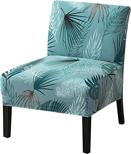 JORTUIO Housse de Chaise sans Accoudoirs 1 Place Velours Housse de Fauteuil Extensible Housses de Chaise de Salon Housses de Chaise d'appoint Amovible Lavable (Color : C, Size : 1 pièce) Cover