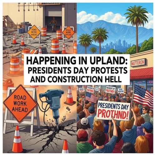 Happening in Upland: Presidents Day Protests and the Eternal Construction Hell