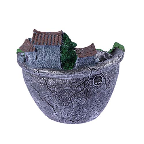 WINOMO Silver Sweet House Hanging Succulent Planter #TOP19