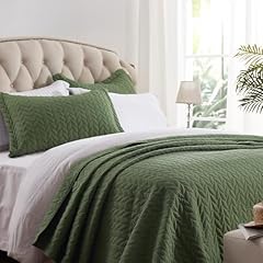 03 - Olive Green - Leaf Embroidered