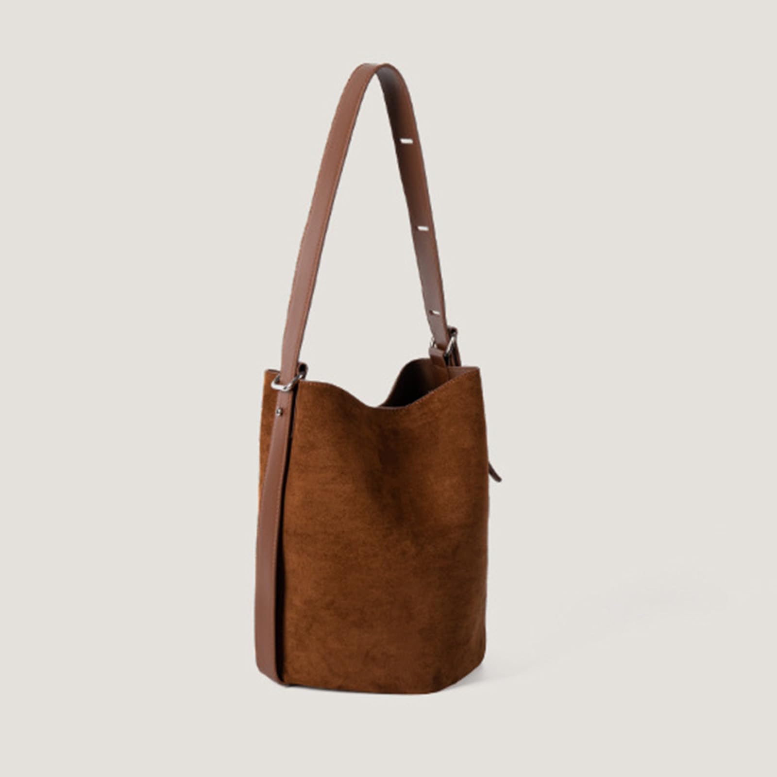 Stilvolle Umhängetasche für Damen, große Kapazität, Slouchy Bag Retro Bucket Handtasche Satchel Unterarmbörse für den täglichen Gebrauch Damenhandtasche