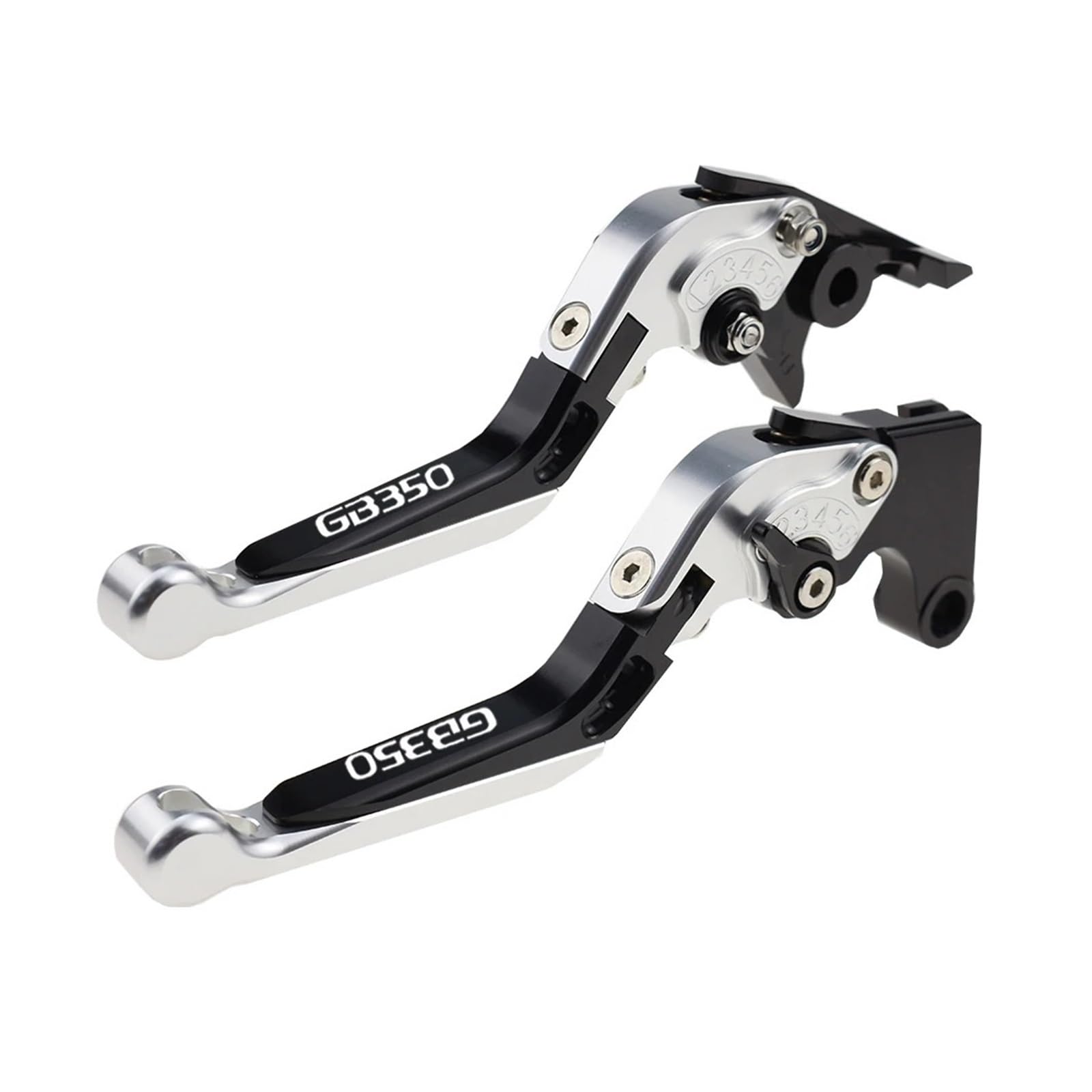 Jghfdws 21 Motorcycle Brake Clutch Lever Set For Gb350 Motorcycle Folding Extendable Brake Clutch Levers