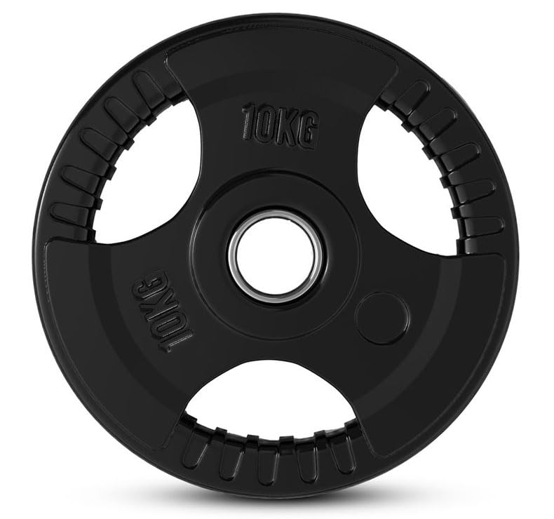 Disco de goma 3 agarres fitnessdigital tri grip Peso: 10kg