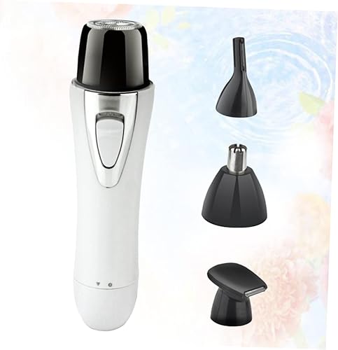 Miniatura 6 de FRCOLOR 2pcs Mustache Shaver Beard Trimmer Cordless Facial Hair Trimmer Barber Trimmer Electric Hair Remover for Men Nose Hair Clippers Mens Beard