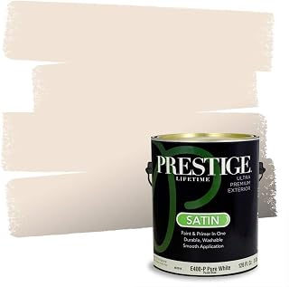 PRESTIGE Exterior Paint and Primer in One, Corabell, Satin, 1 Gallon