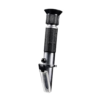 Ade Advanced Optics MILK20 Milk Concentration Refractometer Tester 0-20% Scale with Automatic Temperature Compensation
