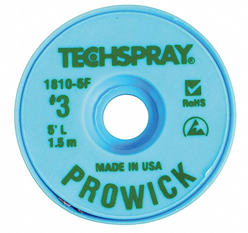 TECHSPRAY Pro Wick Green #3 Braid - AS