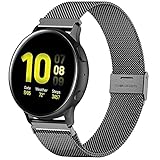 Conexión segura: esta correa samsung galaxy watch 4 classic duradera para de 20 mm viene con pines reales rápidos, puede instalar fácilmente la correa con los pines rápidos reales, se bloquea en la interfaz del reloj de forma segura. No se caerá incluso cuando esté haciendo ejercicio vigoroso.