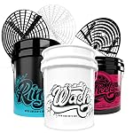 Nuke Guys – Nuke Guys Wascheimer-Set - 3 Eimer Waschmethode - 5 gal Wash