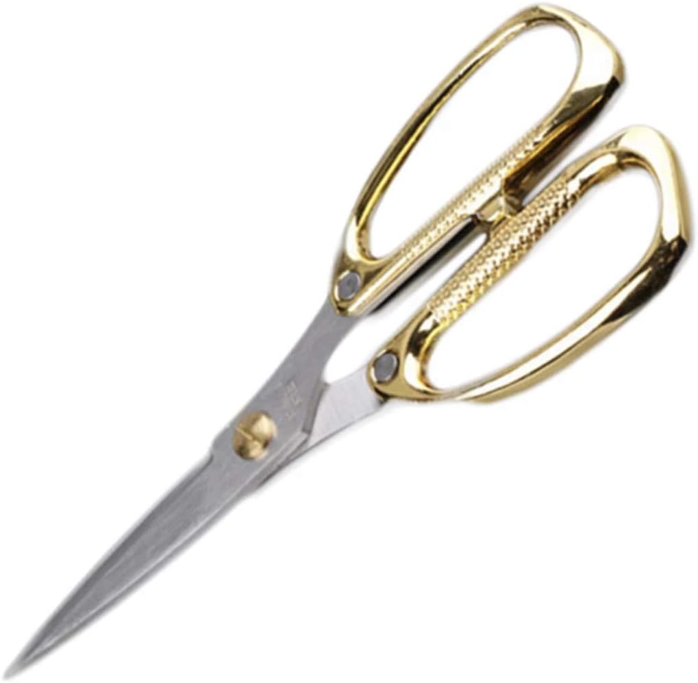 Gold Alloy Stainless Steel Multi-Purpose Scissors Used for Sewing, Tailor Scissor and Kitchen Meat & Veggie Cutting Rare Edition Dragon Print