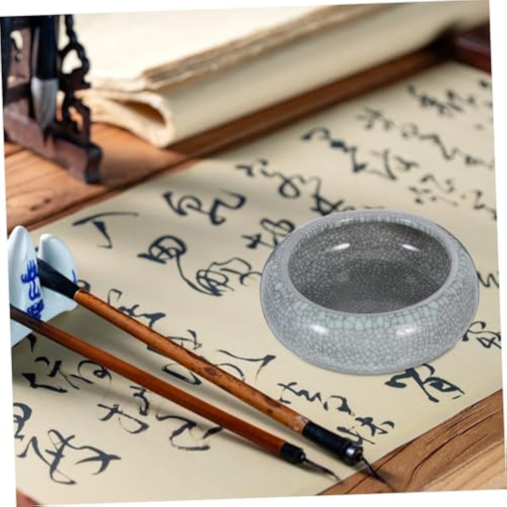 Japanese Ceramic Mixing Tray for Painting
