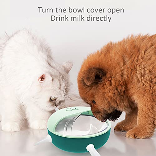 Alimentador De Cachorro De Silicone De 180ml,alimentador De Mamilos De Gatinho,tigela De Leite De Ga