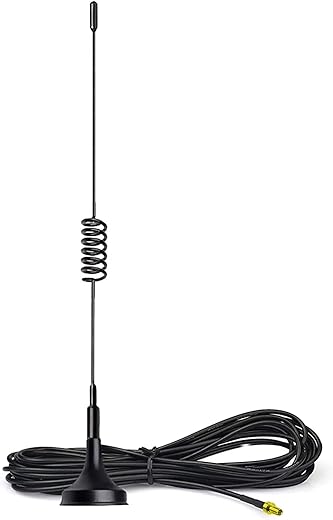 TS9 Antenna 4G LTE Antenna di rete 10dBi con base...