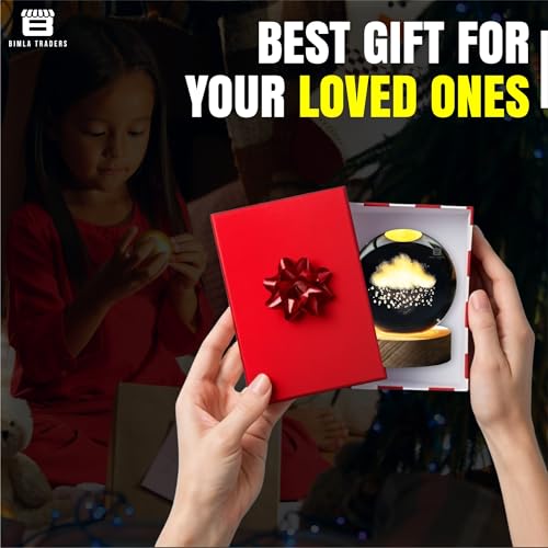 Image of Sky Ball Night Lamp with Wooden Stand for Gift for Girls, Birthday Gift, Home Decor, and Cloud Lamp (Sky)