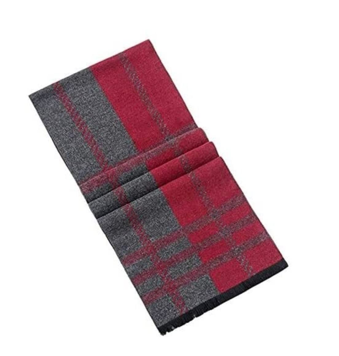 Szalik z frędzlamiKlasyczny stylowy szalik, Szalik zimowy Fashion Design Casual Szaliki Męskie Ciepły szalik szalik Szal szaliki