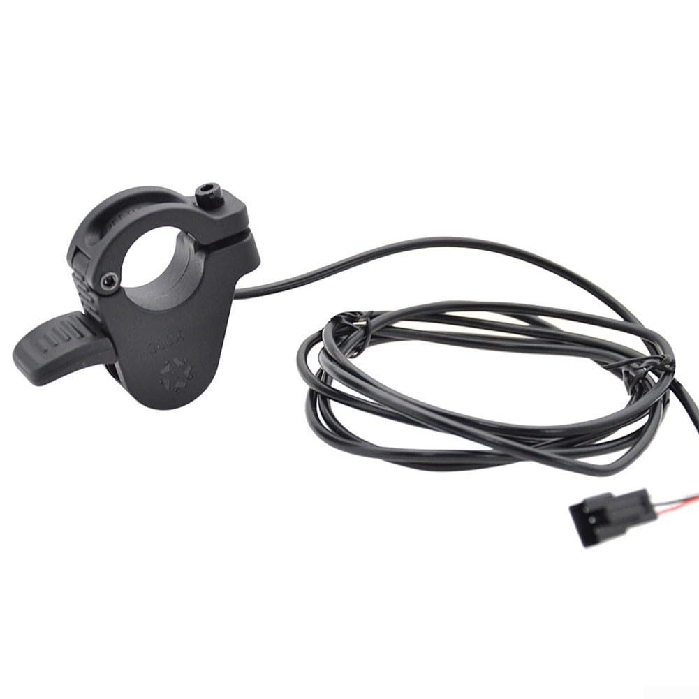 EMSea 22,2 Mm Daumengashebel für Elektroroller mit SM-Stecker 180 cm Kabellänge 24–72 V für E-Bikes