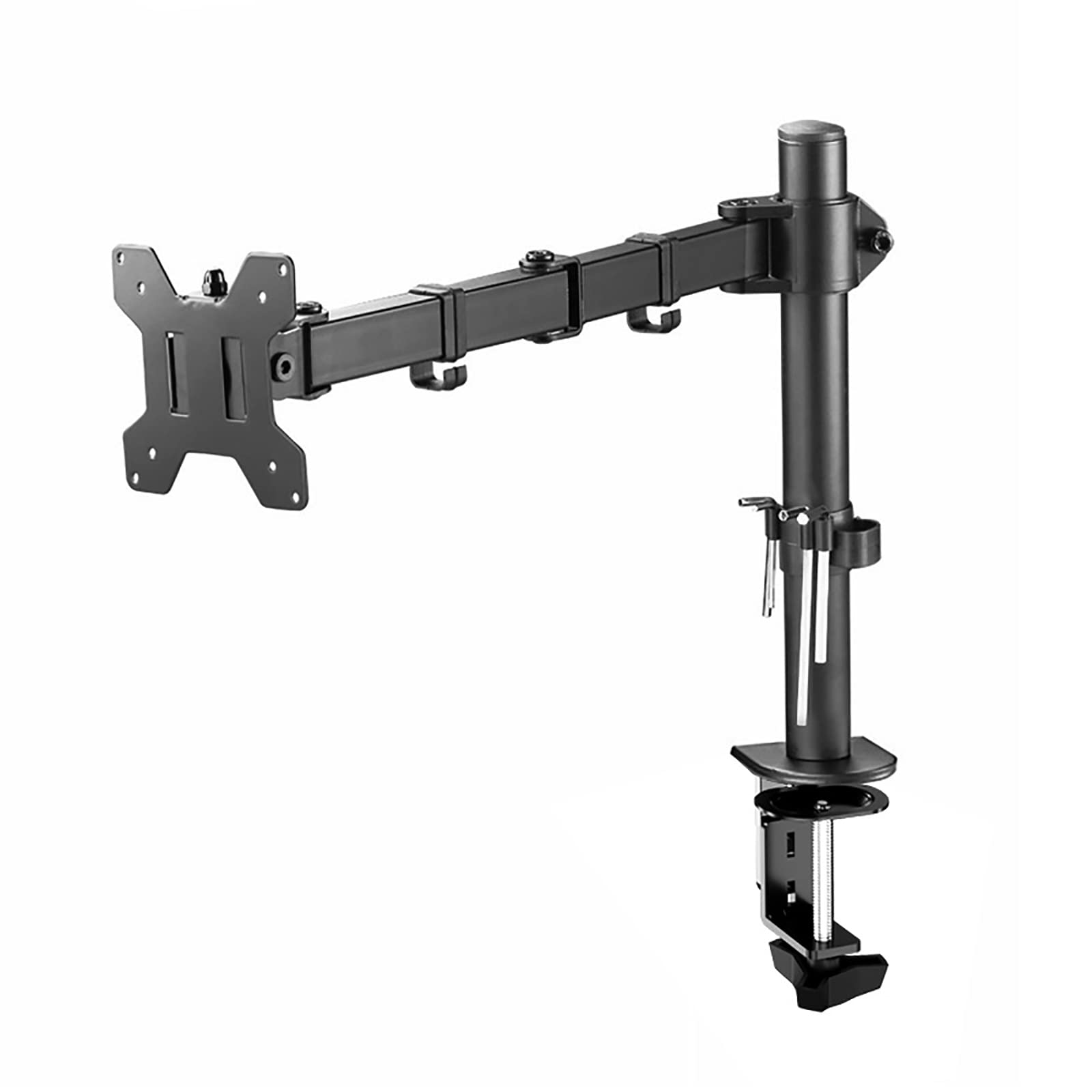 asdchZen Monitor Mount,Monitor Arm With Clamp And Perforation Base,Monitor Stand Mount For 10-32Inch Computer Screen,75X75Mm & 100X100Mm,B