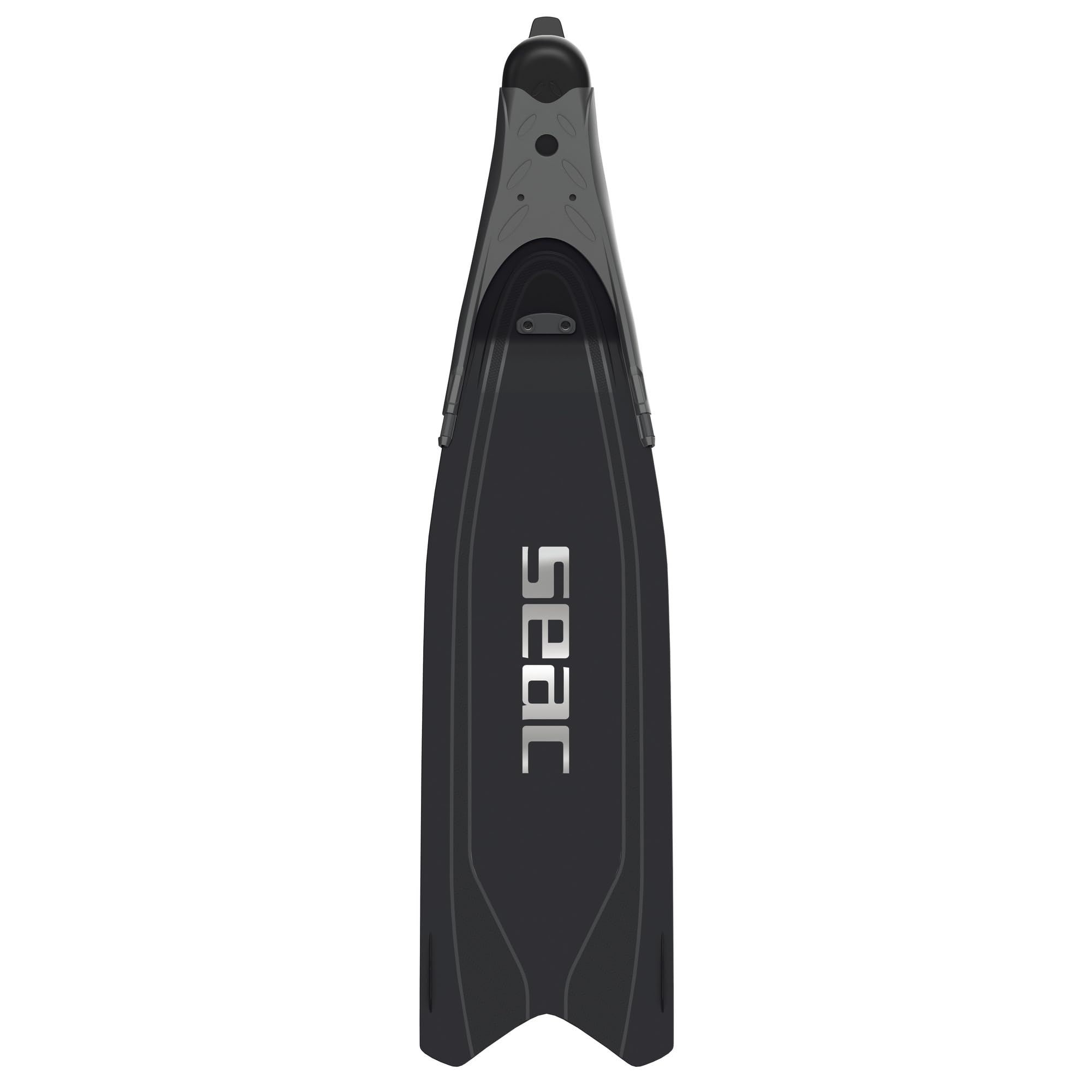 SEAC M-30 Pinne da Apnea/Pesca subacquea a Pala Intercambiabile-Pinne Lunghe in Tecnopolimero ad Alto Modulo, Scarpetta Morbida con Longheroni Corti, Angolo 30° ideale anche per Immersioni con Bombole