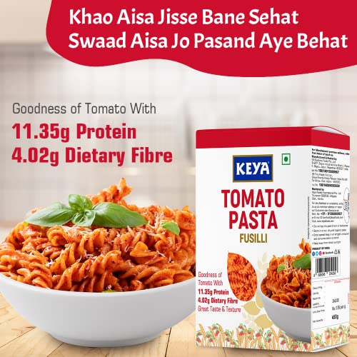 Keya Tomato Fusilli Pasta 450g Price History